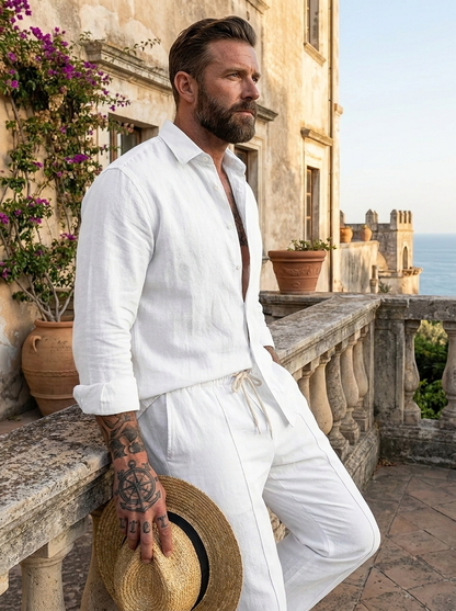 Riviera Linen Trousers