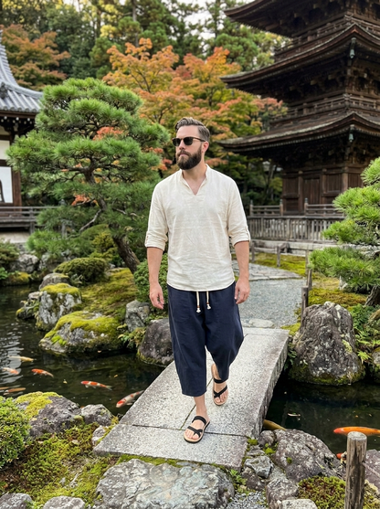 Zen Drift Cropped Pants (Japanese Style)