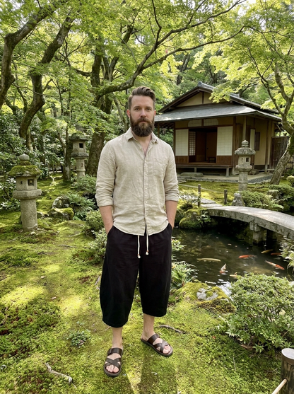 Zen Drift Cropped Pants (Japanese Style)