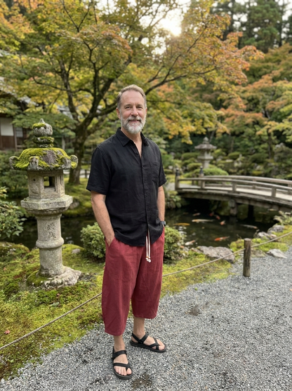 Zen Drift Cropped Pants (Japanese Style)