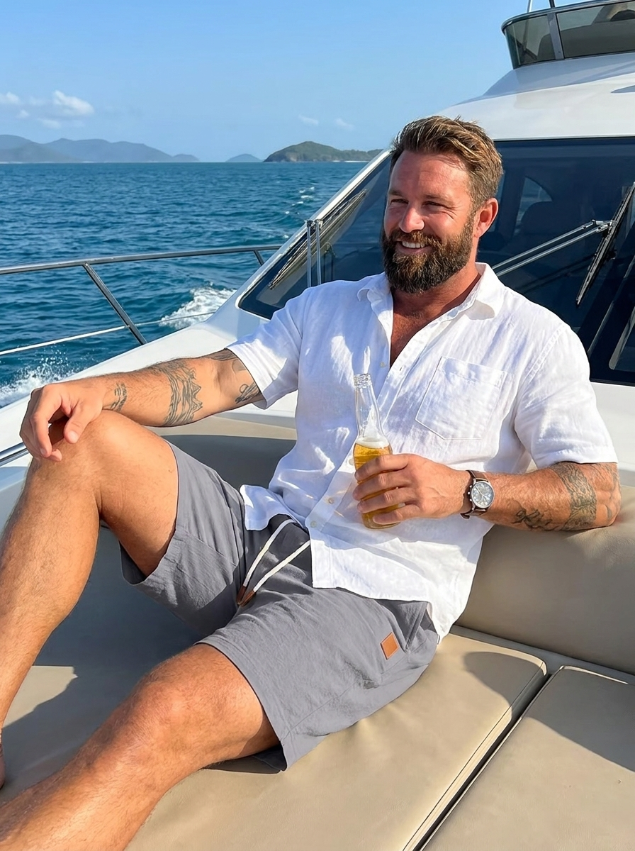 LAGUNA LINEN SHORTS