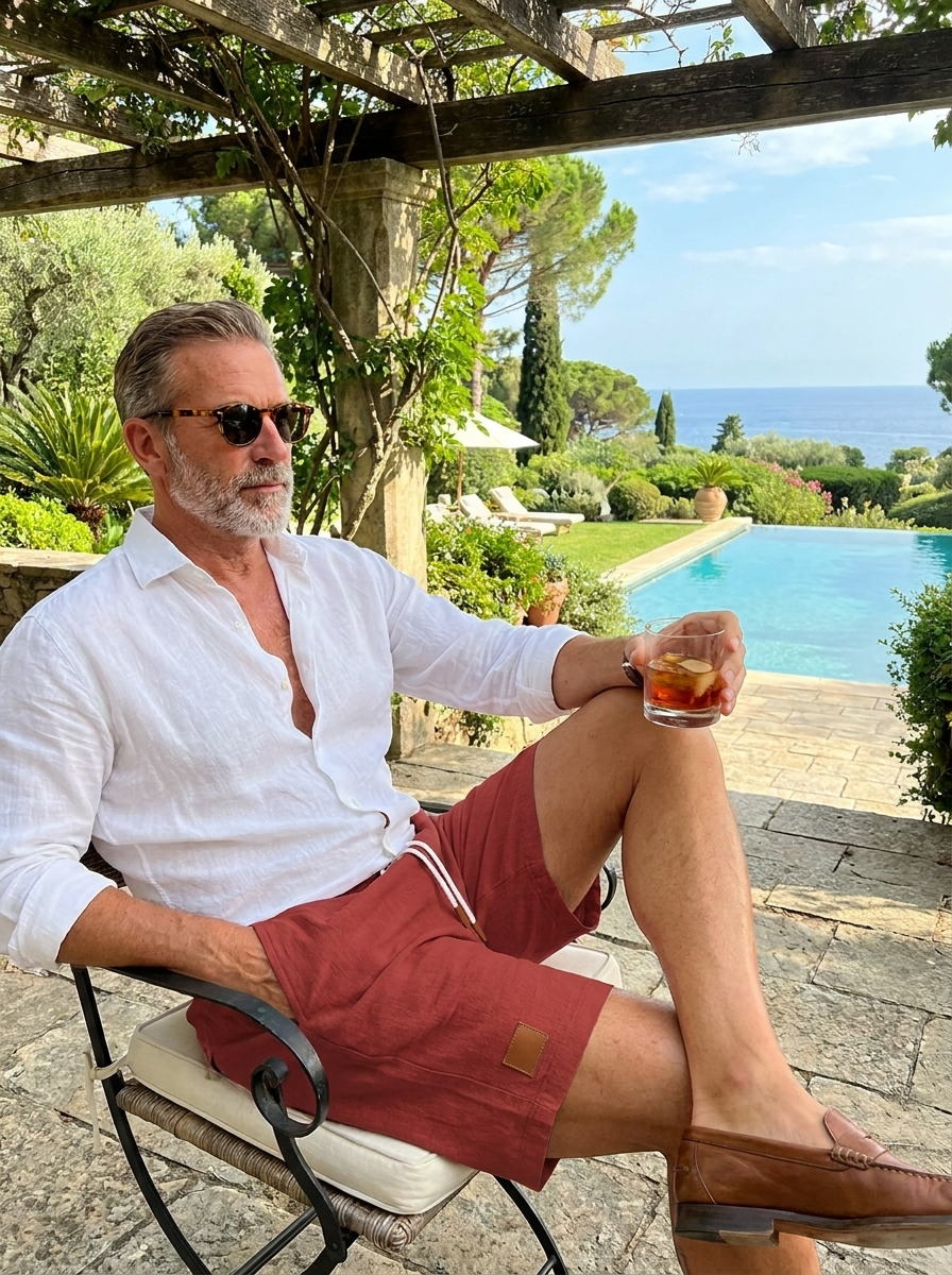 LAGUNA LINEN SHORTS
