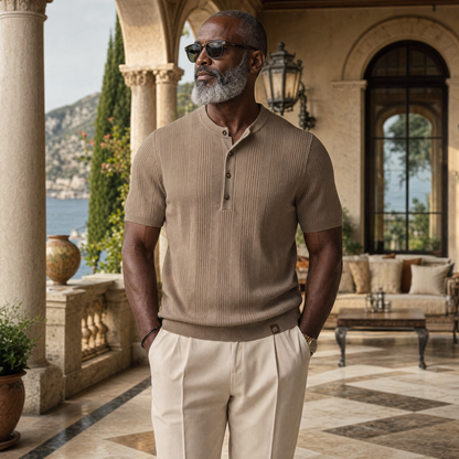 Marlow Ribbed Polo