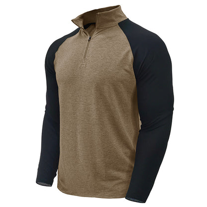 Legacy Quarter-Zip Long Sleeve Polo