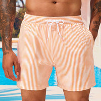 Orange/White stripes